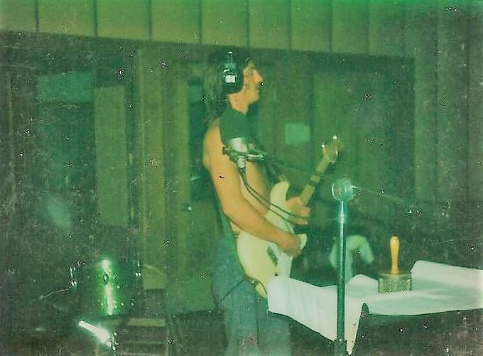 This was at Ardent Recording studio in Memphis, Tennessee-1977-78. Phil recorded his album ROCK AND ROLL with B.B. Cunningham on Bass, Jerry Peters on the Grand Piano and Chris Pederson on Drums. Phill did all guitar and vocal work as well as some piano over dubs with B.B. and some percussion. But the album was not completed in Memphis.  